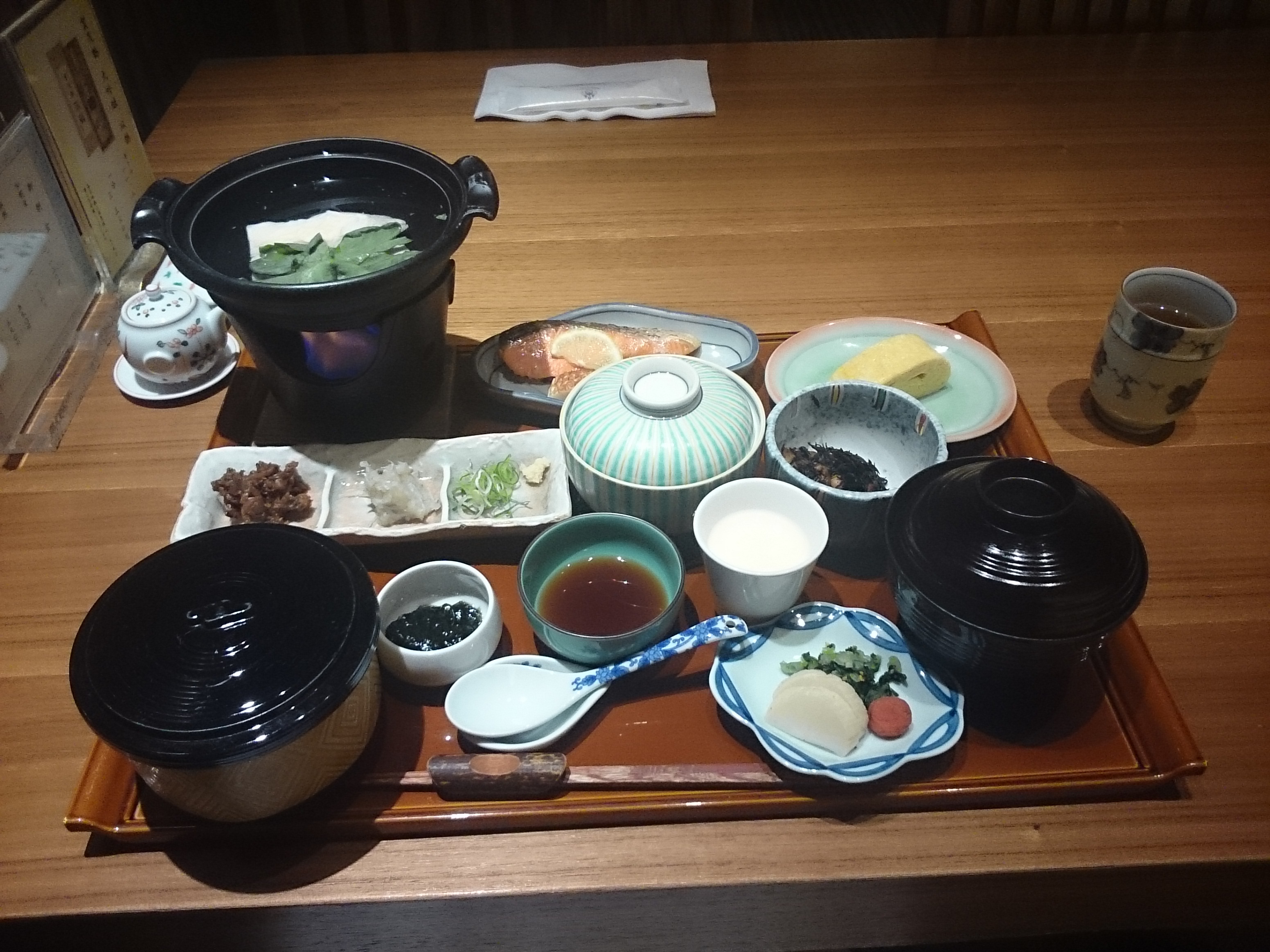 朝食の写真